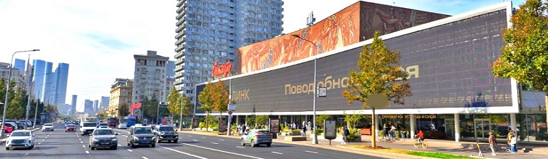 Медиафасад Новый Арбат 24