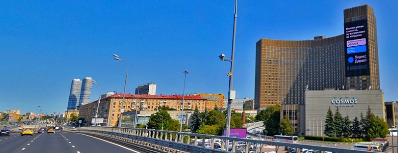 Медиафасад Проспект Мира 150