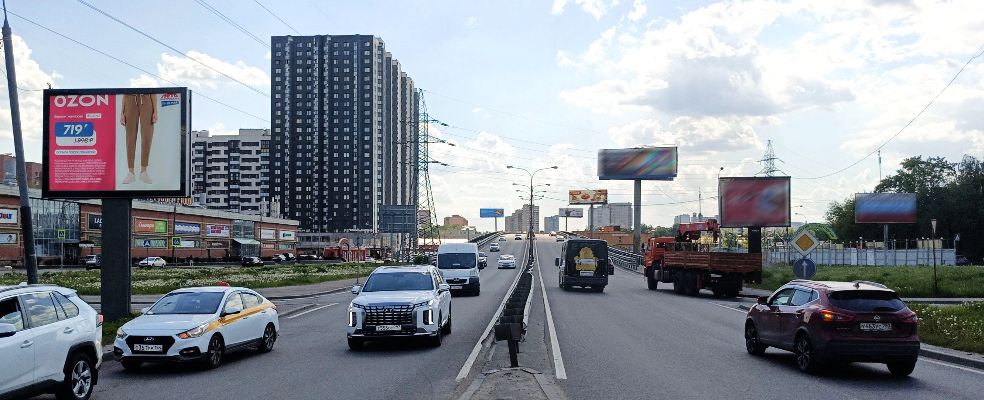 Щиты ситиборды в Люберцах реклама