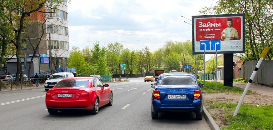 Щиты ситиборды в Пушкино наружная реклама