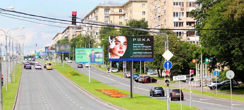 Щиты билборды проспект Вернадского