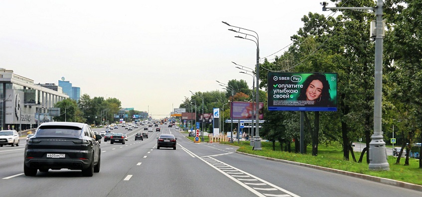 Цифровые билборды Кутузовский проспект